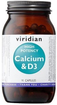 High Potency Calcium & D3 90 kapslí (Vápník s vitamínem D3)