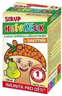 HLÍVÁČEK sirup s hlív.ústř.+rakyt.př.hruška 100ml