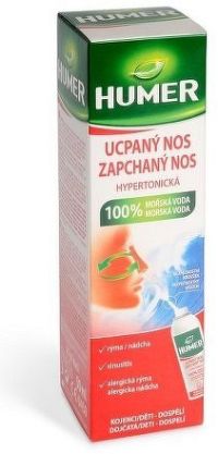 Humer Ucpaný nos 100% mořská voda hypertonic.50ml