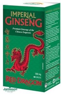JAMIESON Císařský ženšen Red Dragon 500mg tbl.60