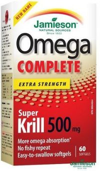 JAMIESON Omega Complete Super Krill 500mg cps.60