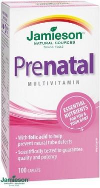 Jamieson Prenatal multivitamin 100 tablet