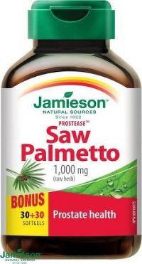 JAMIESON Prostease Saw Palmetto 125mg cps.60