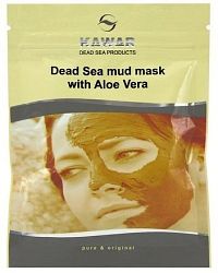 KAWAR Pleť.maska s aloe vera a miner.z Mr.moře 75g
