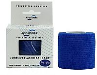 KinesioMAX Cohesive elast.samofix. 5cmx4.5m modré