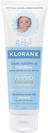 KLORANE BEBE Creme nutritive 40ml-výživný krém s Cold Cream