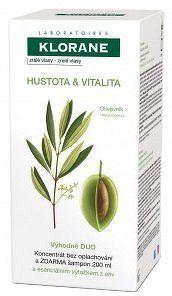 KLORANE Šampon s výt.z oliv 200ml+Koncentrát 125ml