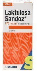Laktulosa Sandoz 670mg/ml por.sol.1x200ml/134g IIA