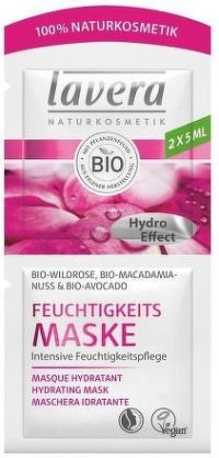 Lavera Hydratační maska Bio divoká růže 2x5ml