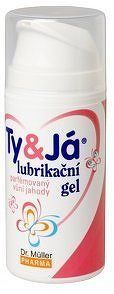 Lubrikač.gel Ty&Já parf.vůní jahody 100ml Dr.Mülle
