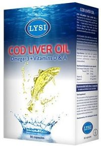 LYSI Cod liver oil 80cps
