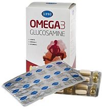 LYSI Omega 3 na klouby s glukosaminem, chondroitinem a vit.C 90ks