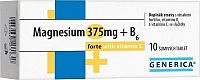 Magnesium 375mg+B6 forte Generica+Vit.C eff.tbl.10