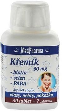 MedPh Křemík 30mg+Biotin+PABA tbl.37