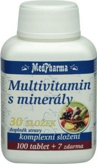 MedPharma Multivitamín s minerály 30složek tbl.107