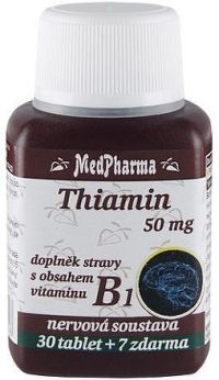 MedPharma Thiamin (vitamin B1) 50mg tbl.37