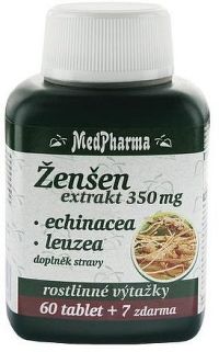 MedPharma Žen-šen+echinacea+leuzea cps.67