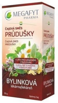 Megafyt Bylink.lékárna Čaj.směs průdušky 20x1.5g