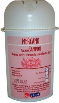 MERCO Mercano sprch.šampon 3-5% ichthyol 250ml