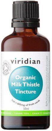 Milk Thistle Tincture 50ml Organic (Ostropestřec mariánský tinktura Bio)