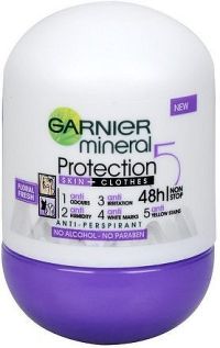 Minerální antiperspirant 5 Protection Floral Fresh 48h Roll-on pro ženy 50 ml