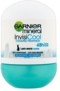 Minerální deodoreant pro dlouhotrvající svěžest Invisi Cool Roll-on 48h 50 ml