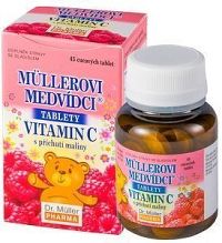 Müllerovi medvídci s vit.C a přích.maliny tbl.45
