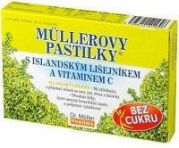 Müllerovy pastilky s isl.lišejníkem bez cukru 36ks