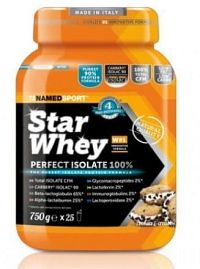 NAMEDSPORT Star Whey  PERFECT ISOLATE 100%, 750 g, sušenky-smetana