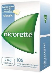 Nicorette Classic Gum 2mg orm.gum.mnd.105x2mg