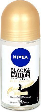 NIVEA Kuličkový AP B&W SilkySmooth 50ml č. 83784