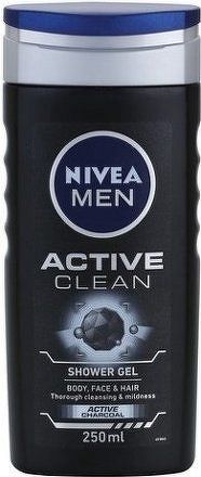 NIVEA Sprchový gel muži ACTIVE CLEAN 250ml č.84045