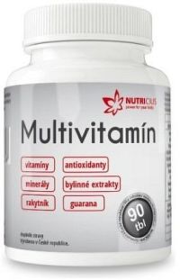 Nutricius Multivitamín - rakytník a guarana tbl.90