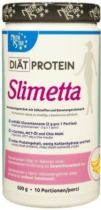 NUTRISTAR Diät Protein SLIMETTA 500g - banán