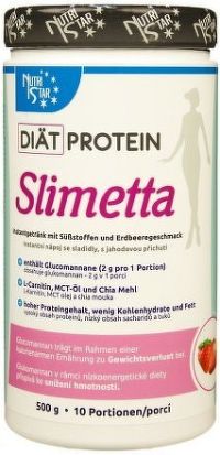 NUTRISTAR Diät Protein SLIMETTA 500g - jahoda