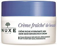 NUXE Creme Fraiche hydratační péče 48 h Rich 50 ml