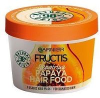 Obnovující maska na poškozené vlasy Fructis (Papaya Hair Food) 390 ml