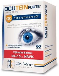 Ocutein FORTE Lutein 15mg Da Vinci Academia 60+15