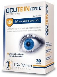Ocutein FORTE Lutein 15mg Da Vinci Academia tob.30