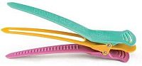 Olivia Garden Double Clip Petite Set of 4 - profesionální klipy na vlasy, 4 kusy