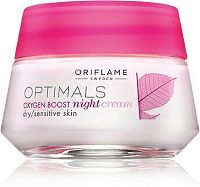 Oriflame Noční krém pro suchou/citlivou pleť Optimals Oxygen Boost 50ml