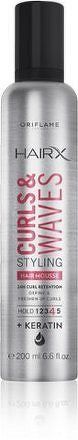Oriflame Stylingová pěna pro kudrnaté a vlnité vlasy HairX 200ml