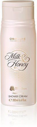 Oriflame Zvláčňující krémový sprchový gel Milk & Honey Gold 200ml