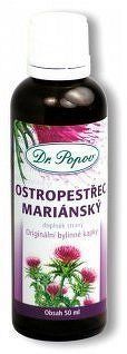 Ostropestřec mariánský Orig.byl.kap.50ml Dr.Popov