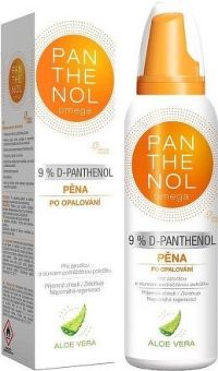 Panthenol Omega Chladivá pěna s aloe vera 9% 150ml
