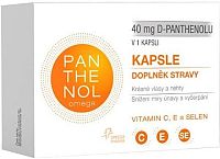 Panthenol Omega Kapsle 40mg cps.60