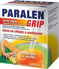 Paralen grip horký nápoj Pomer.zázv.por.plv.sol.12