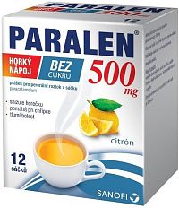 Paralen horký nápoj bez cukru 500mg por.plv.sol.12