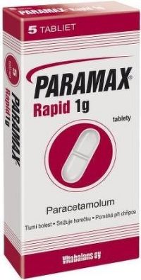 Paramax Rapid 1g por.tbl.nob.5x1000mg