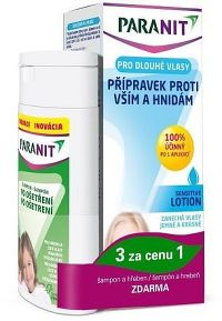 Paranit Sensitive 150ml+hřeben+ šampon100ml zdarma